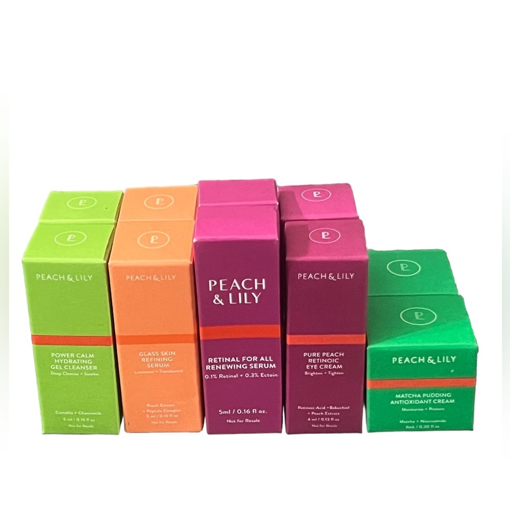 10 Piece Peach & Lily Skincare Bundle